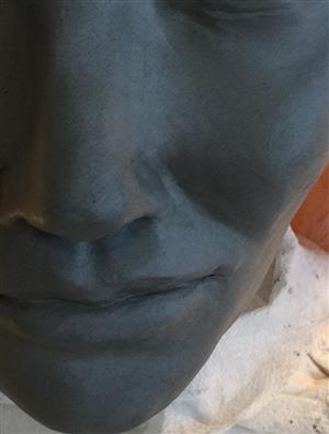 sculpting the head